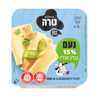 נעם גבינה צהובה טרה 15% שומן - 200 גרם