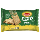 קרקר לחמית 5 דגנים - אסם