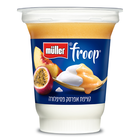 מולר מעדן קציפת אפרסק פסיפלורה