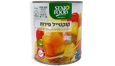 קוקטייל פירות בסירופ קל סטאר פוד